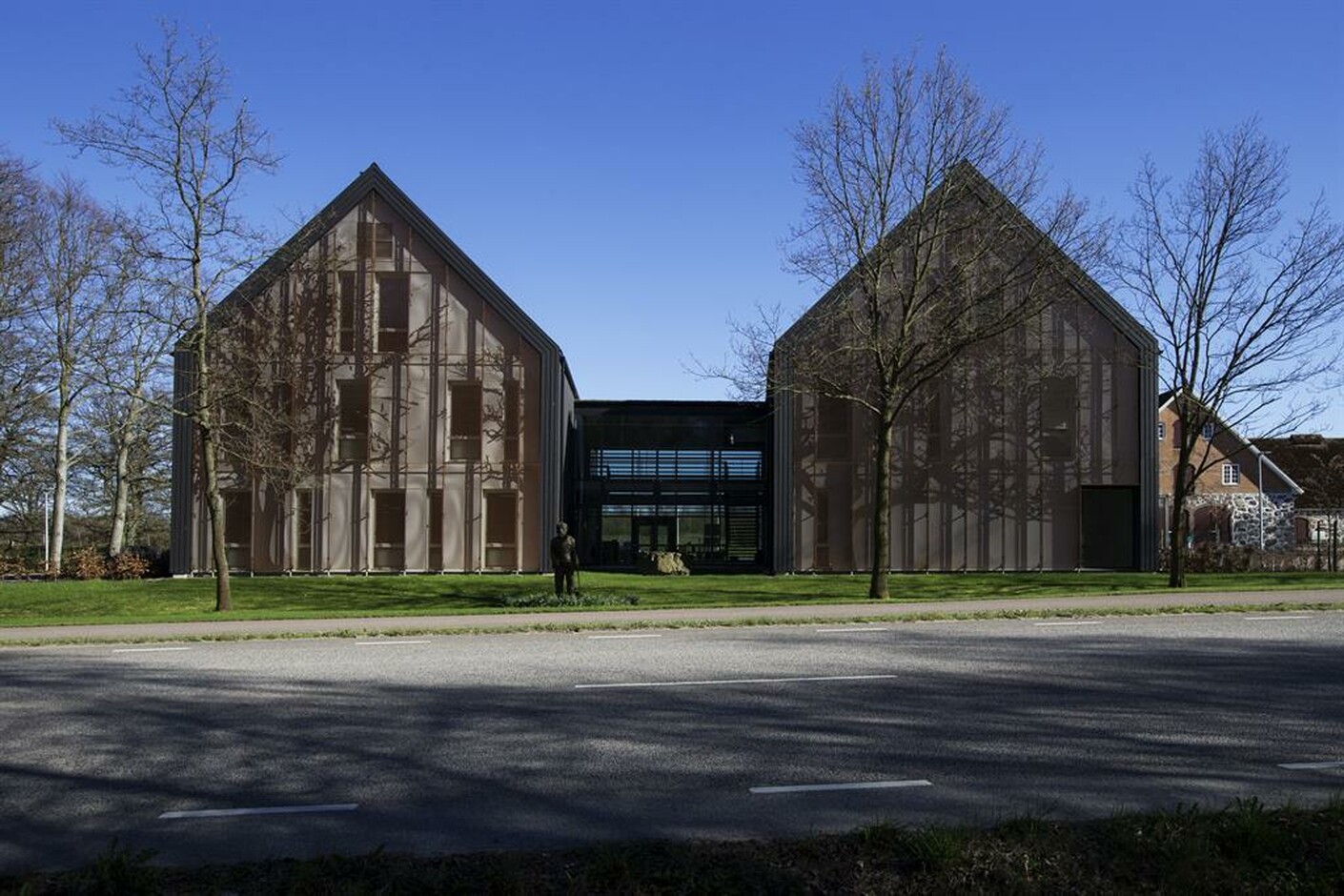 Perforated facade, Väla Gård in Helsingborg
