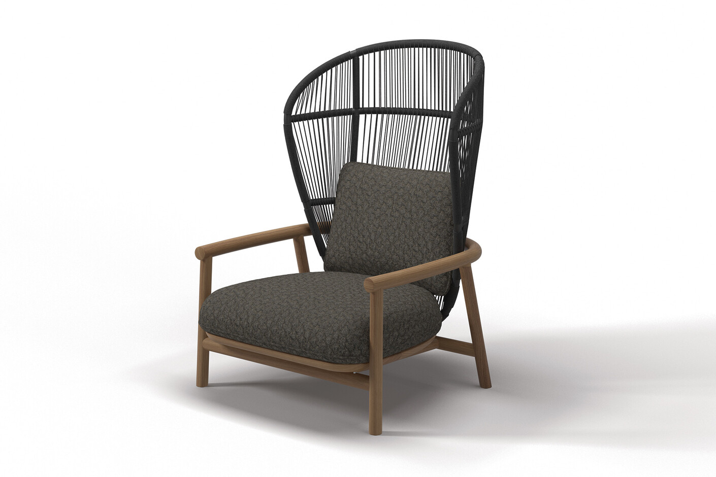 Fern high back lounge chair