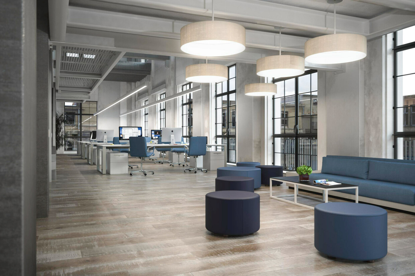 VIVAA suspended luminaire