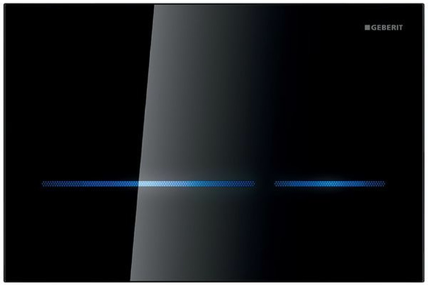 Geberit Sigma80 Hytronic Betaetigungsplatte Ir Netz Glas Schwarz