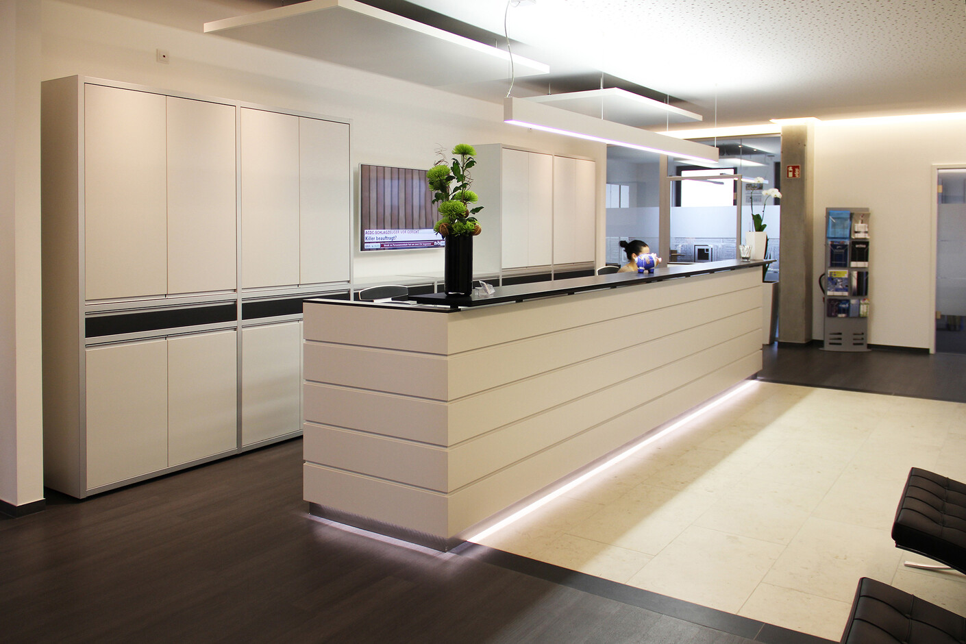 Counters and reception desks