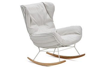 Leyasol Rocking Wingback Chair