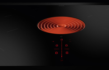 BORA Pure -Induction glass ceramic cooktop with integrated cooktop extractor - Recirculation PURU
