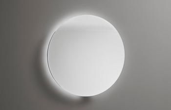 Coco mirror with circulating LED-light and selection:cold/warm white