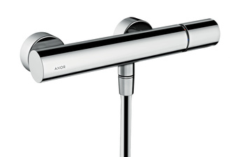 AXOR Uno Single lever shower mixer for exposed installation, zero handle