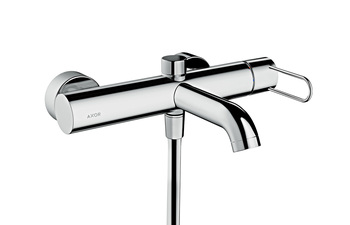 AXOR Uno single lever bath mixer for exposed installation, loop handle