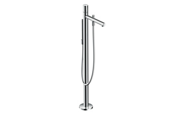 AXOR Uno Floor standing single lever bath mixer, zero handle