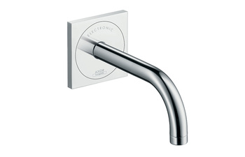 AXOR Uno Electronic basin mixer 225, for concealed installation with spout, wall-mounted
