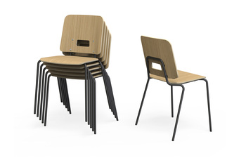 Grip NxT chair with four leg base
