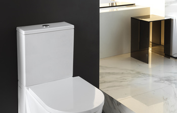 Kartell by Laufen floor standing WC combination rimless
