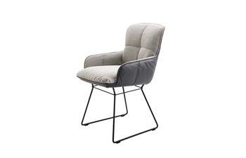 Marla armchair low with wire frame