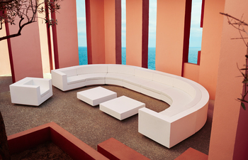 Vela Sofa rund