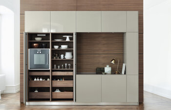 bulthaup b3 rotary sliding door cabinet