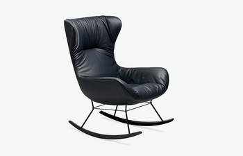 Leya Rocking Wingback Chair