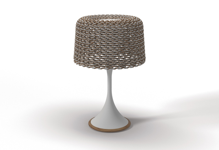 Ambient Mesh Small Lamp White Sorrel