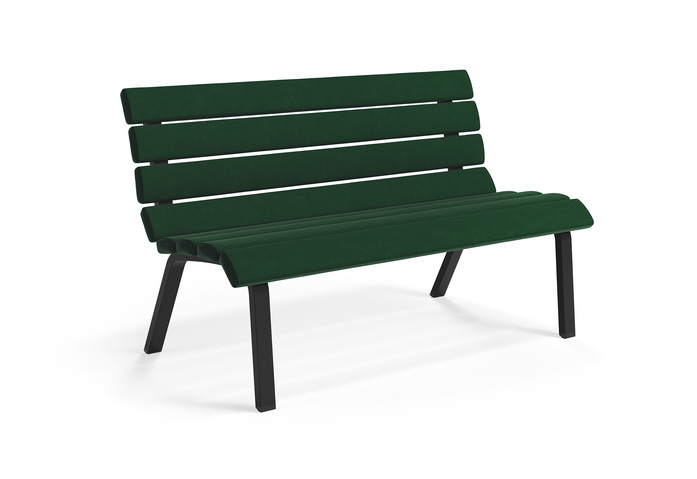 MATERIA Park sofa green