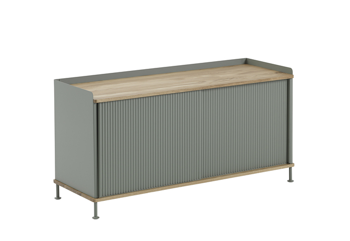 Enfold Sideboard Low Oak Dusty Green Side Muuto 5000X5000 Hi Res