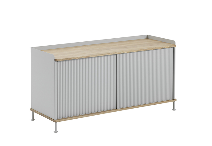 Enfold Sideboard Low Oak Grey Side Muuto 5000X5000 Hi Res