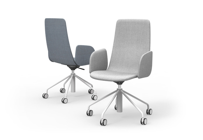 Sola Conference Chair With Swivel Base And Height Adjustment 6
