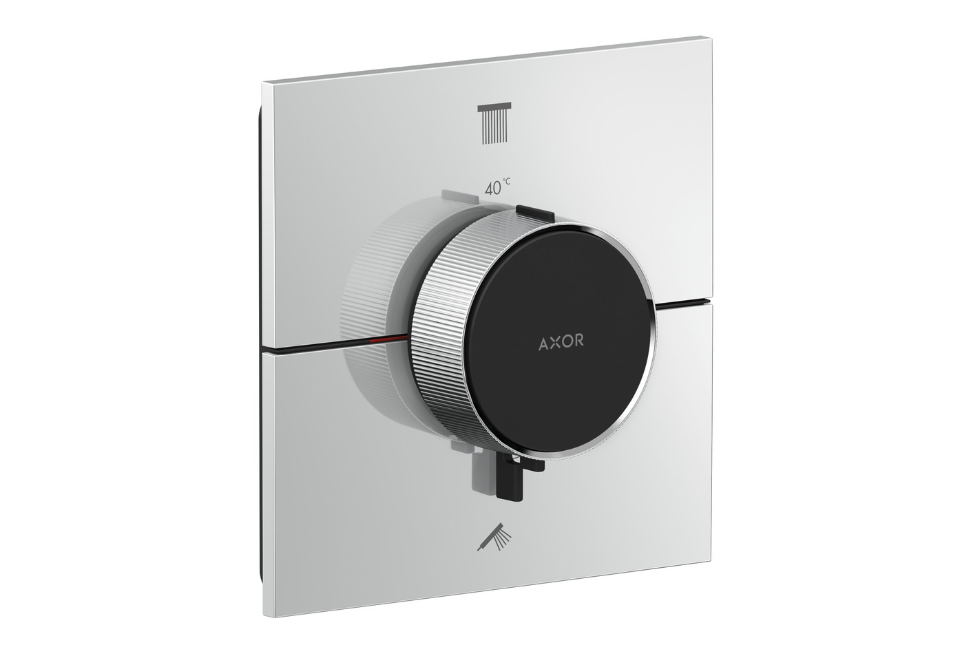 AXOR ShowerSelect ID Thermostat for concealed installation square for 2 functions