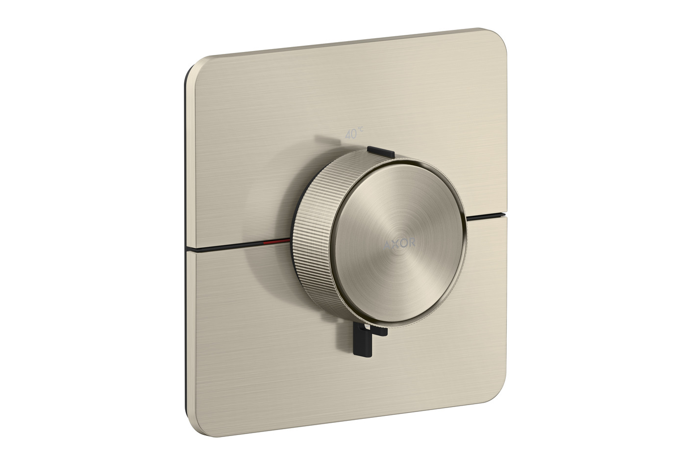 AXOR ShowerSelect ID Thermostat HighFlow for concealed installation softsquare | Brushed Nickel