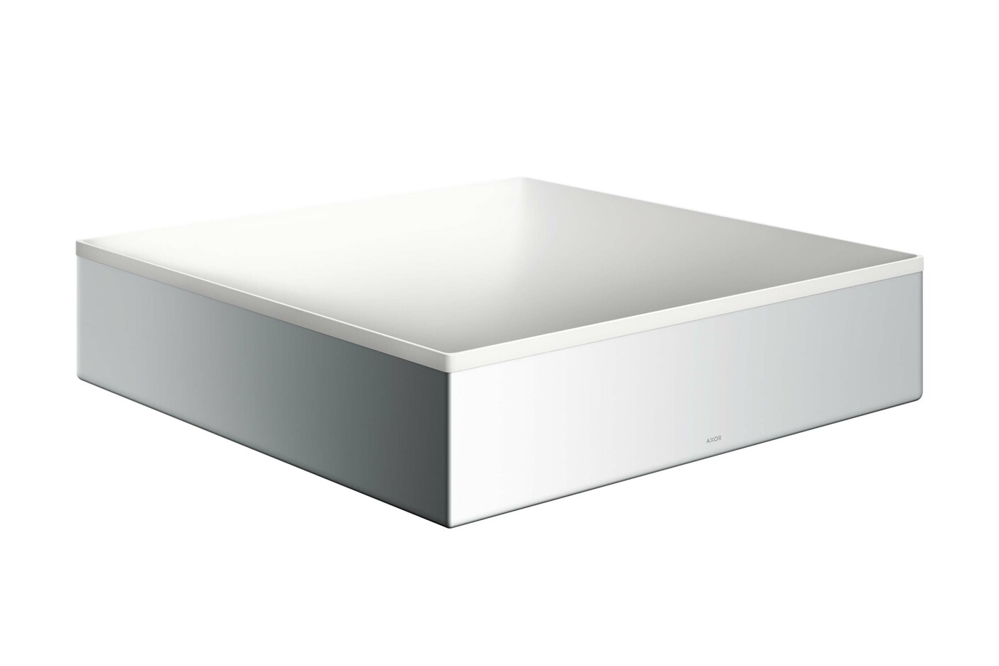 AXOR Suite Aufsatzwaschtisch 400/400 ohne Hahnloch und Überlauf Chrom