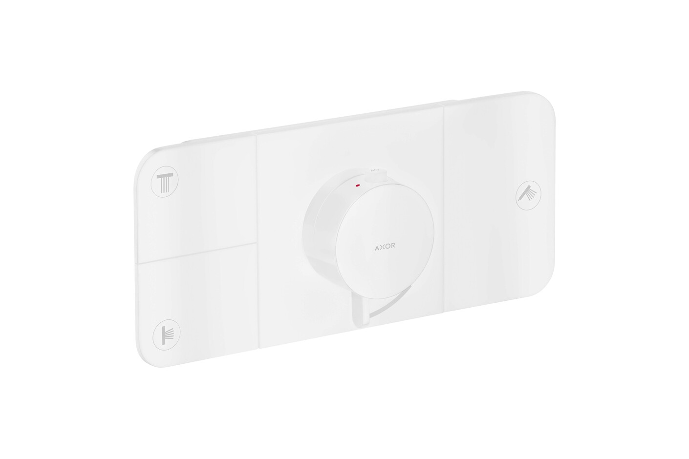 AXOR One Thermostatmodul Unterputz für 3 Verbraucher | Mattweiß