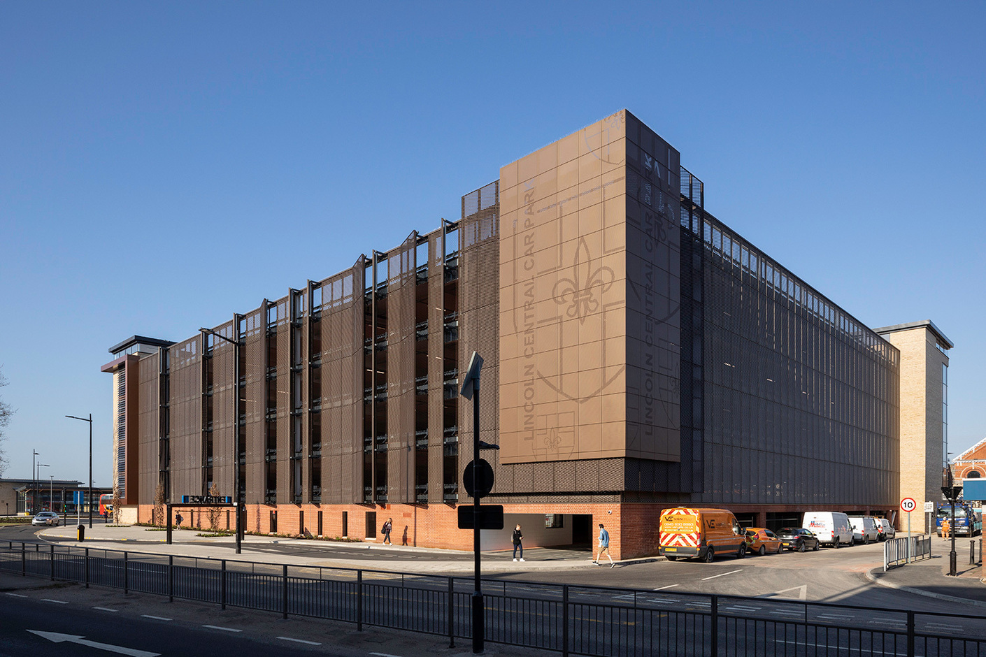 MSCP Lincoln Hub Multi-storey car park, Lincoln, England