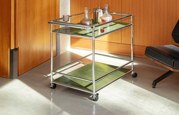 USM Serving Trolley | Olive Green