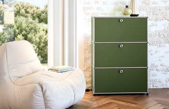 USM Highboard | Olive Green