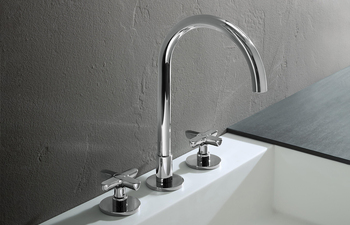Icona Classic 3-hole washbasin mixer