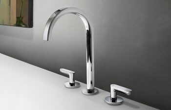 Icona Deco 3-hole washbasin mixer