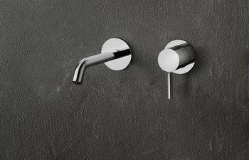 NOSTROMO SMALL Wall-mount washbasin mixer