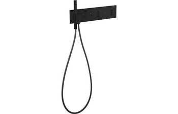 AXOR ShowerComposition Thermostatmodul 470/110 Unterputz für 2 Verbraucher Mattschwarz