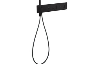 AXOR ShowerComposition Thermostatmodul 540/110 Unterputz für 3 Verbraucher Mattschwarz