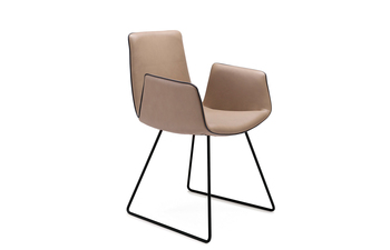 Amelie armchair with costers