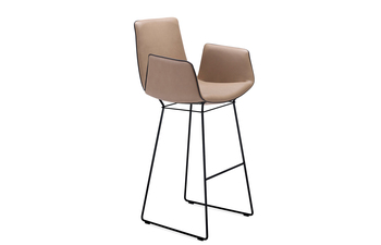 Amelie bar armchair with wire frame