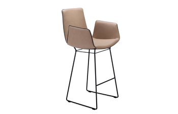 Amelie bar armchair with wire frame