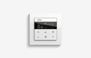 System 3000 Display blind timer, Pure white glossy (including E2)