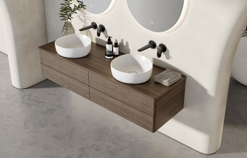 Antao surface-mounted washbasins