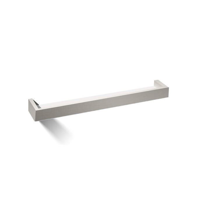 0590734 BK GLA60 nickel satin glass white web