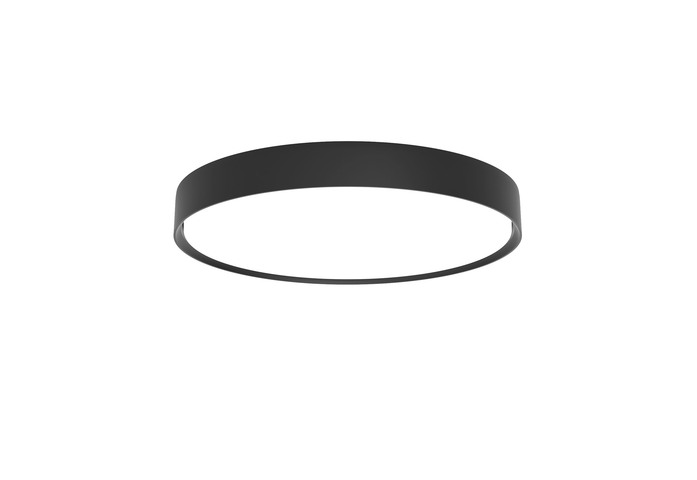91715 5 2 01 B 440 LP Slim Round Semirecessed Black US