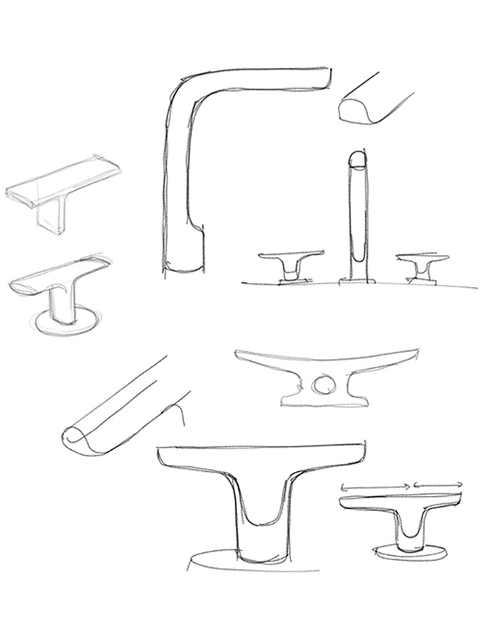 Fantini SAILING Sketches Yabu Pushelberg 2021 1