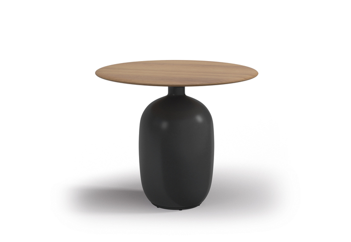 GLOSTER KASHA DINING TABLE 90cm Iron