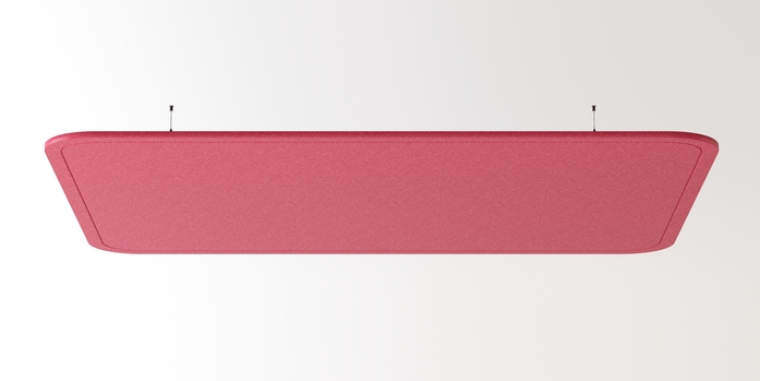 Impact Acoustic 711 24 12 000 00 Rectangle Poster Red