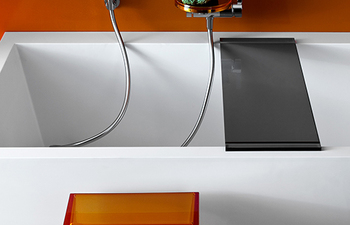 Kartell by Laufen shelf for bathtube