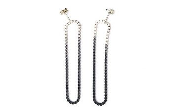 Long Fade Loop earrings